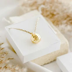 Sale Bola de grossesse cordon moka (or jaune 18 carats) Bola