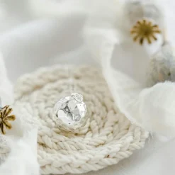 Pleine Lune Bola de grossesse chaîne (plaqué argent 925)