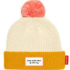 Online Bonnet Color Block Camel (2-5 ans) Enfant Bonnet Enfant