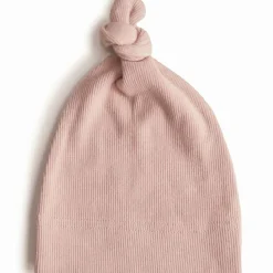Discount Bonnet de naissance côtelé Blush Bonnet / Moufles Naissance
