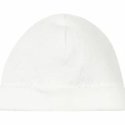 Discount Bonnet de naissance en coton bio écru (1-3 mois) Bonnet / Moufles Naissance