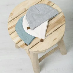 Baby's Only Bonnet de naissance en coton bio Melange stonegreen (0-3 mois)