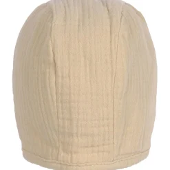 Lässig Bonnet de naissance en mousseline nature (3-6 mois)
