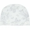 Tartine et Chocolat Bonnet de naissance Toile de Jouy gris
