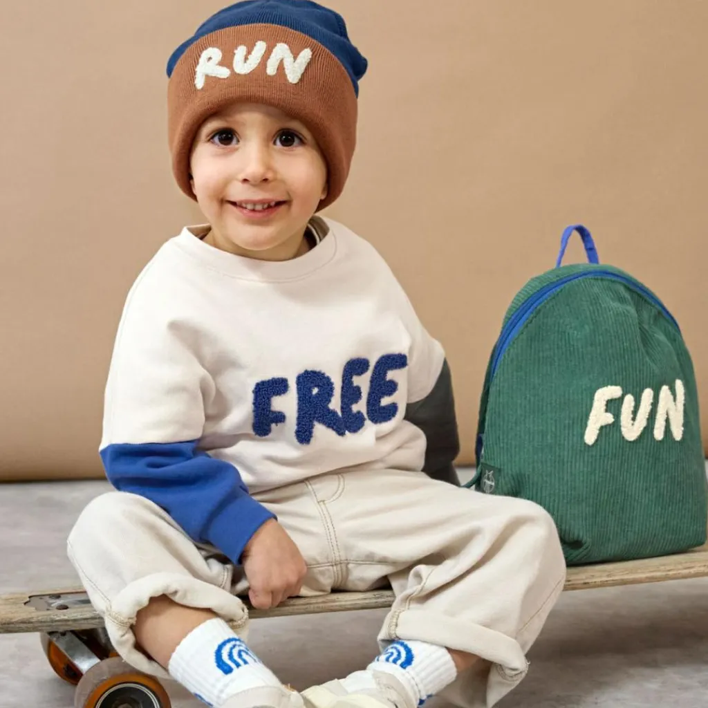 Best Bonnet en laine mérinos Little Gang Run (1-3 ans) Enfant Bonnet Enfant