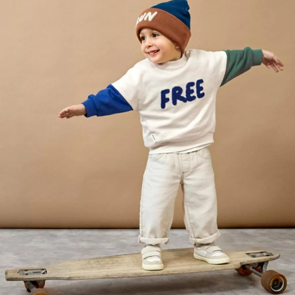 Best Bonnet en laine mérinos Little Gang Run (1-3 ans) Enfant Bonnet Enfant