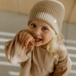 Best Bonnet en laine Sable (1-3 ans) Enfant Bonnet Enfant