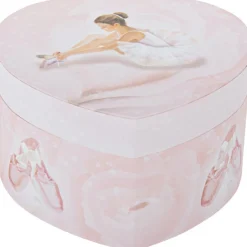 Trousselier Boîte à bijoux coeur phosphorescent Ballerine