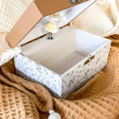 Best Boîte à bijoux musicale chat dans la Prairie Lutin Petit Pois Boîte À Bijoux