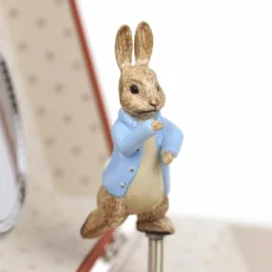 Boîte à bijoux musicale cube Pierre Lapin carotte Boîte À Bijoux