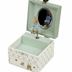 Outlet Boîte à bijoux musicale cube Pierre Lapin libellule Boîte À Bijoux