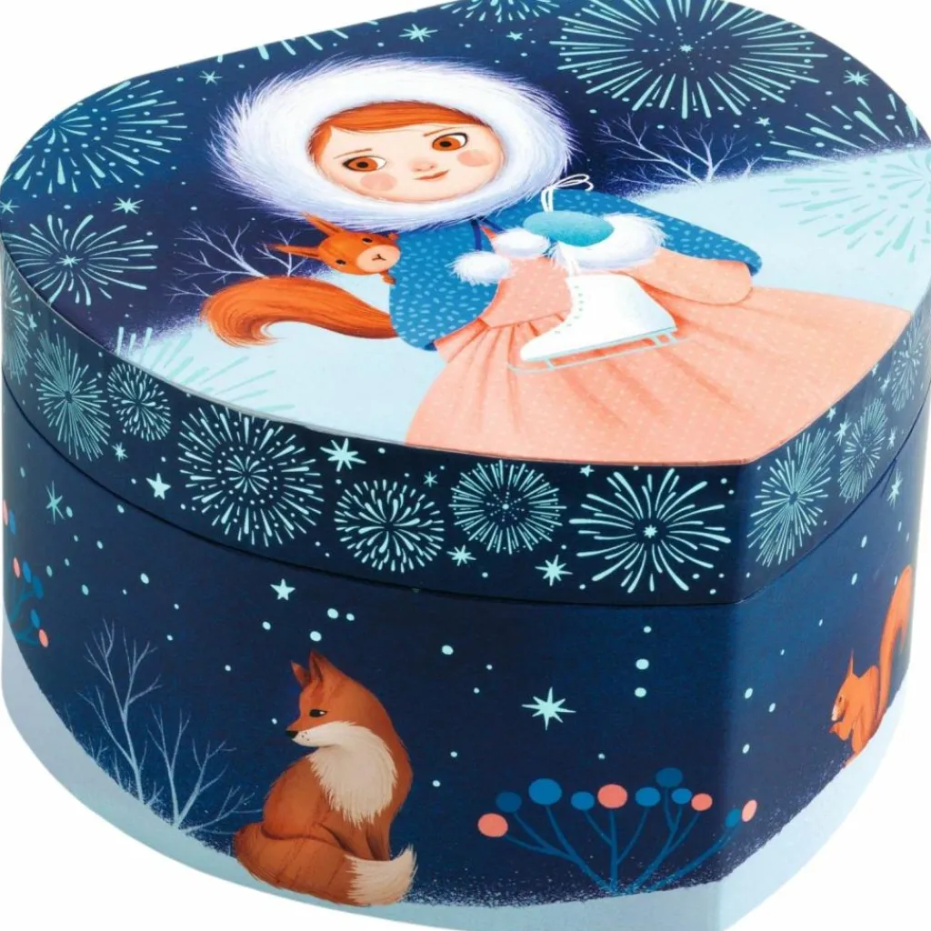 Best Boîte à bijoux musicale Patineuse Boîte À Bijoux