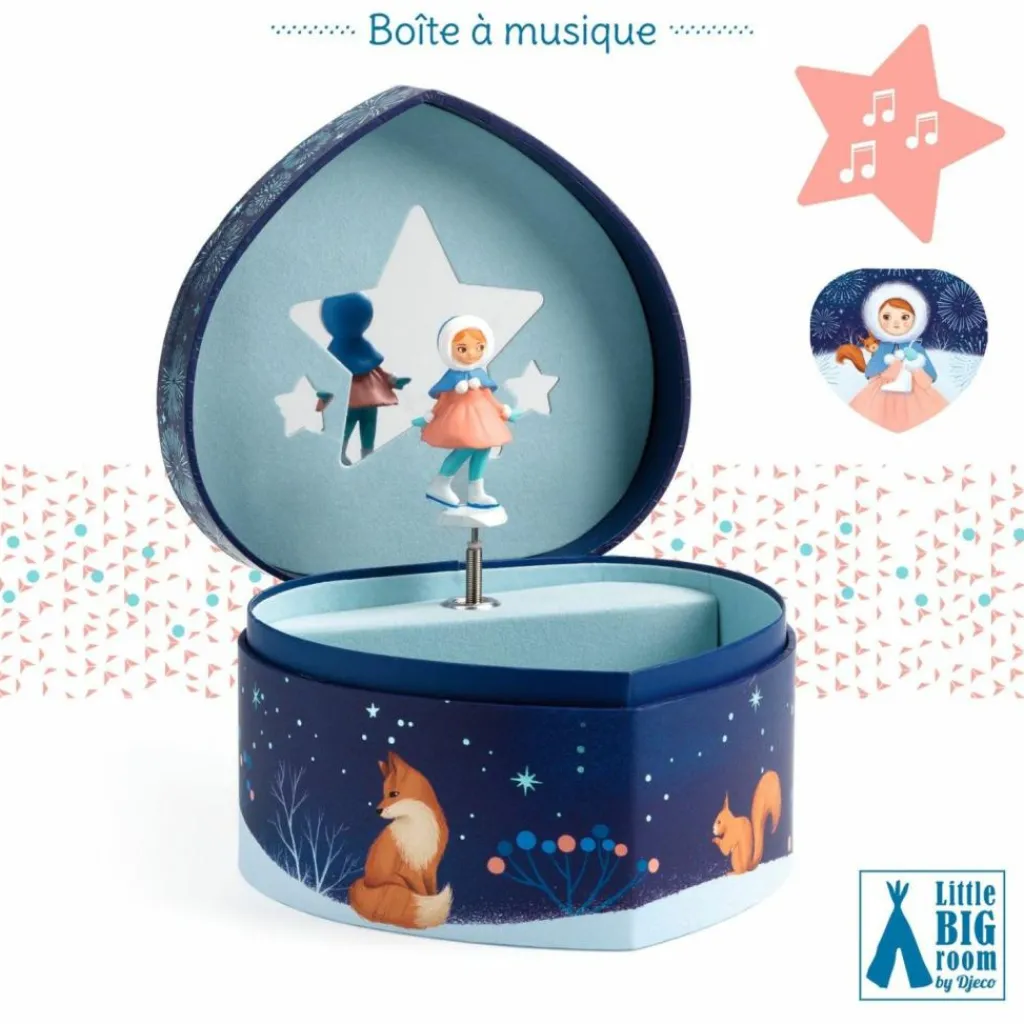 Best Boîte à bijoux musicale Patineuse Boîte À Bijoux