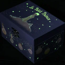 Trousselier Boîte à bijoux musicale phosphorescente Le Petit Prince