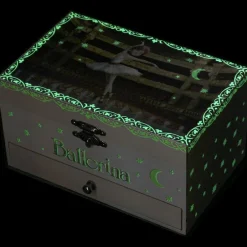 Trousselier Boîte à bijoux musicale phosphorescente Ballerina