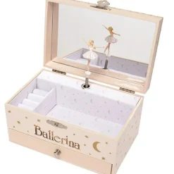 Trousselier Boîte à bijoux musicale phosphorescente Ballerina