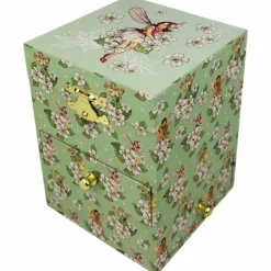 Clearance Boîte à bijoux musicale phosphorescente Flower Fairies Boîte À Bijoux