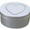 Clearance Boîte à dents Coeur (métal argenté) Boîte À Dents