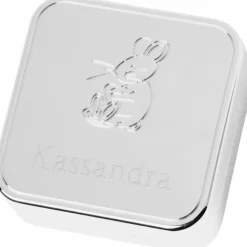 Hot Boîte à dents métal argenté Kassandra (personnalisable) Boîte À Dents