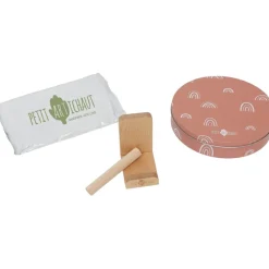 Petit Artichaut Boîte à empreintes Baby Box Ronde Rainbow Terracotta