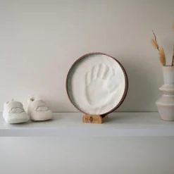 Petit Artichaut Boîte à empreintes Baby Box Ronde Rainbow Terracotta