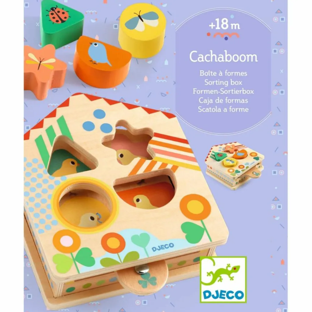 Clearance Boîte à formes Cachaboom Jouet À Encastrer