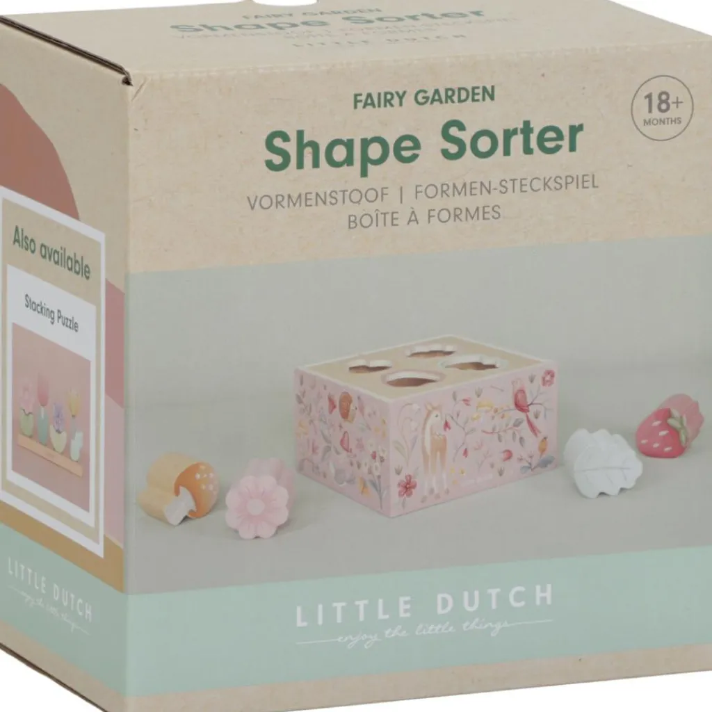 Little Dutch Boîte à formes en bois FSC Fairy Garden