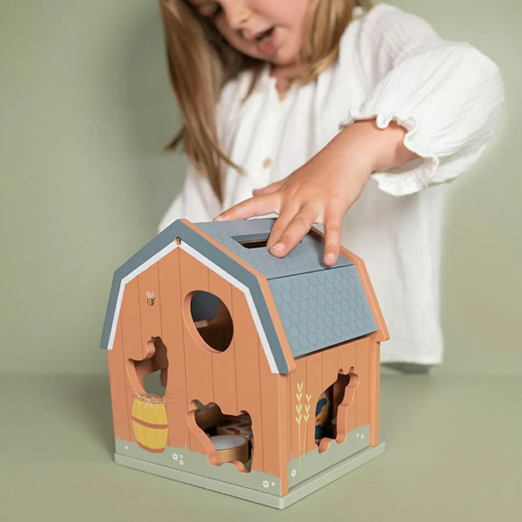 Little Dutch Boîte à formes en bois Little Farm