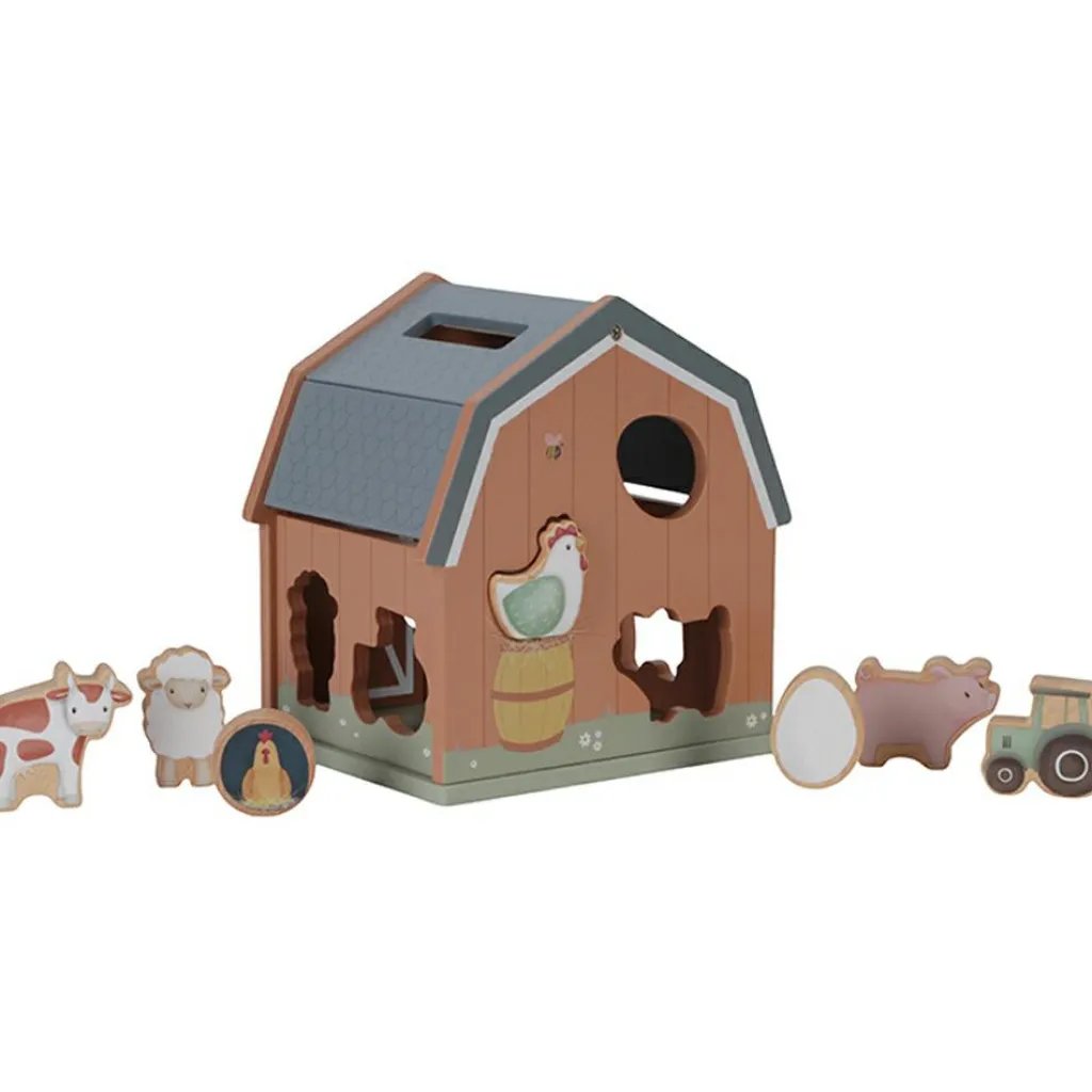 Little Dutch Boîte à formes en bois Little Farm