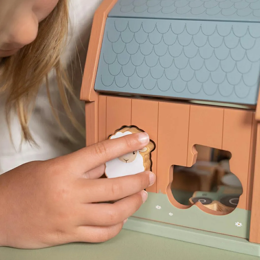 Little Dutch Boîte à formes en bois Little Farm