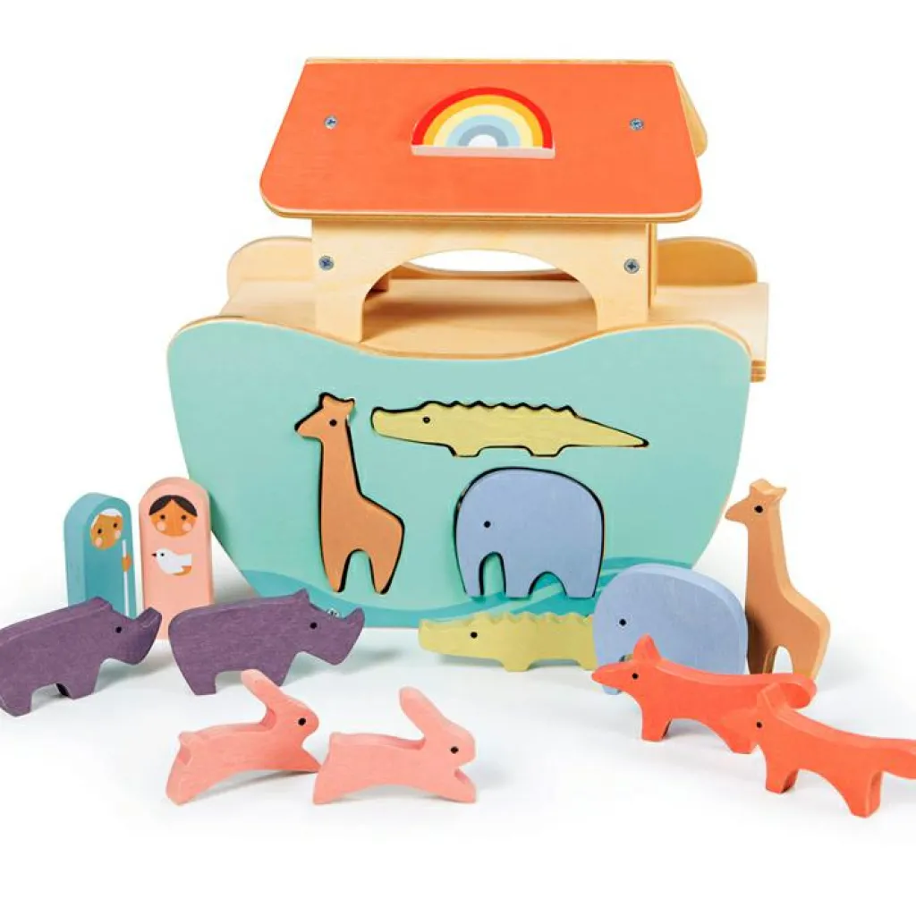 Tender Leaf Boîte à formes La petite Arche de Noé