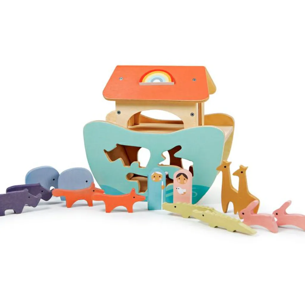 Tender Leaf Boîte à formes La petite Arche de Noé