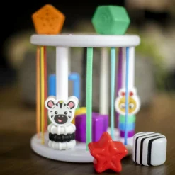 Baby Einstein Boîte à formes Zèbre et Chenille