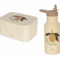 Hot Boîte à goûter + gourde Lemon Boîte À Goûter / Lunch Box