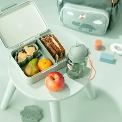 Done by Deer Boîte à goûter avec séparateur Playground Vert