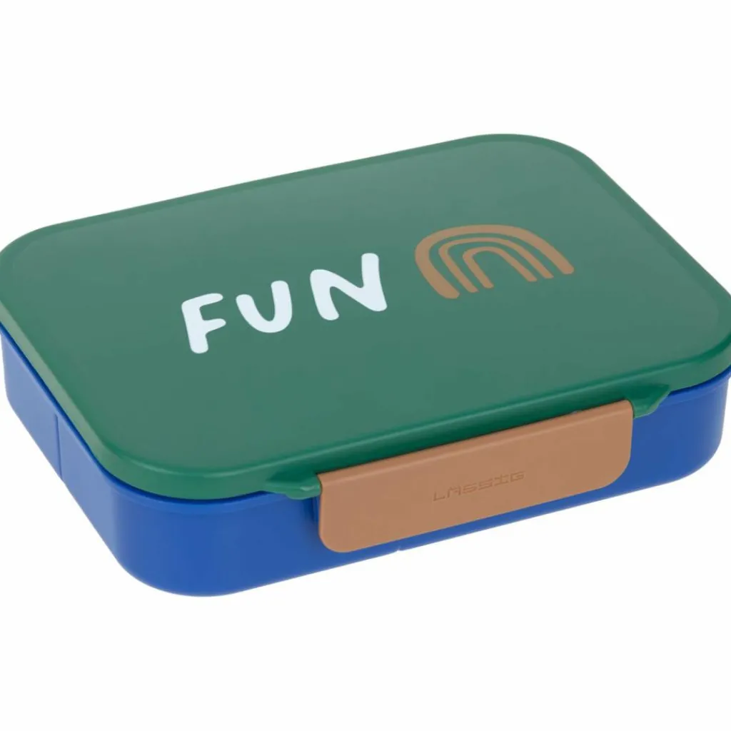 Lässig Boîte à goûter Bento Little Gang arc-en-ciel