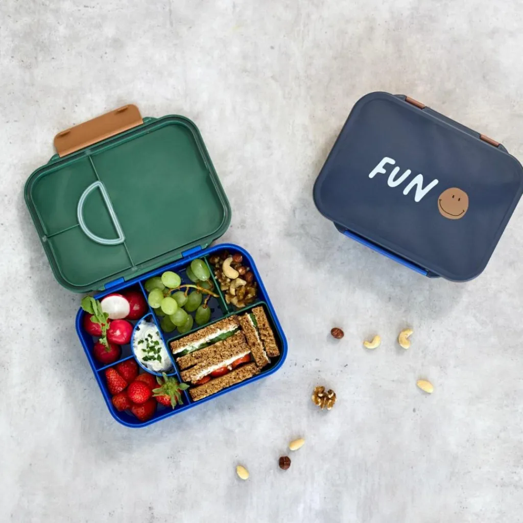 Lässig Boîte à goûter Bento Little Gang arc-en-ciel
