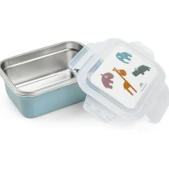 Hot Boîte à goûter inox Deer friends Bleu Boîte À Goûter / Lunch Box