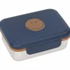 Lässig Boîte à goûter-Lunch box inox Little Gang Smile