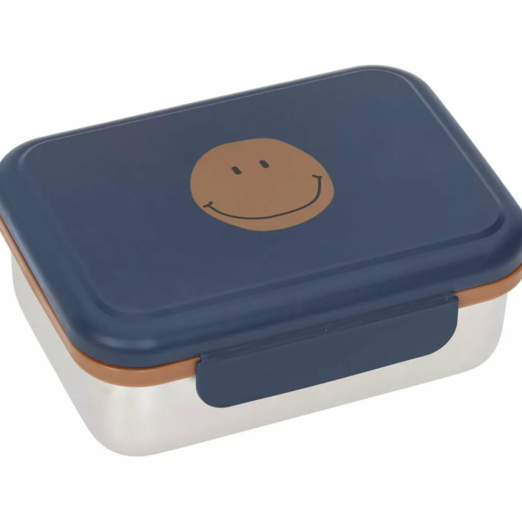 Lässig Boîte à goûter-Lunch box inox Little Gang Smile