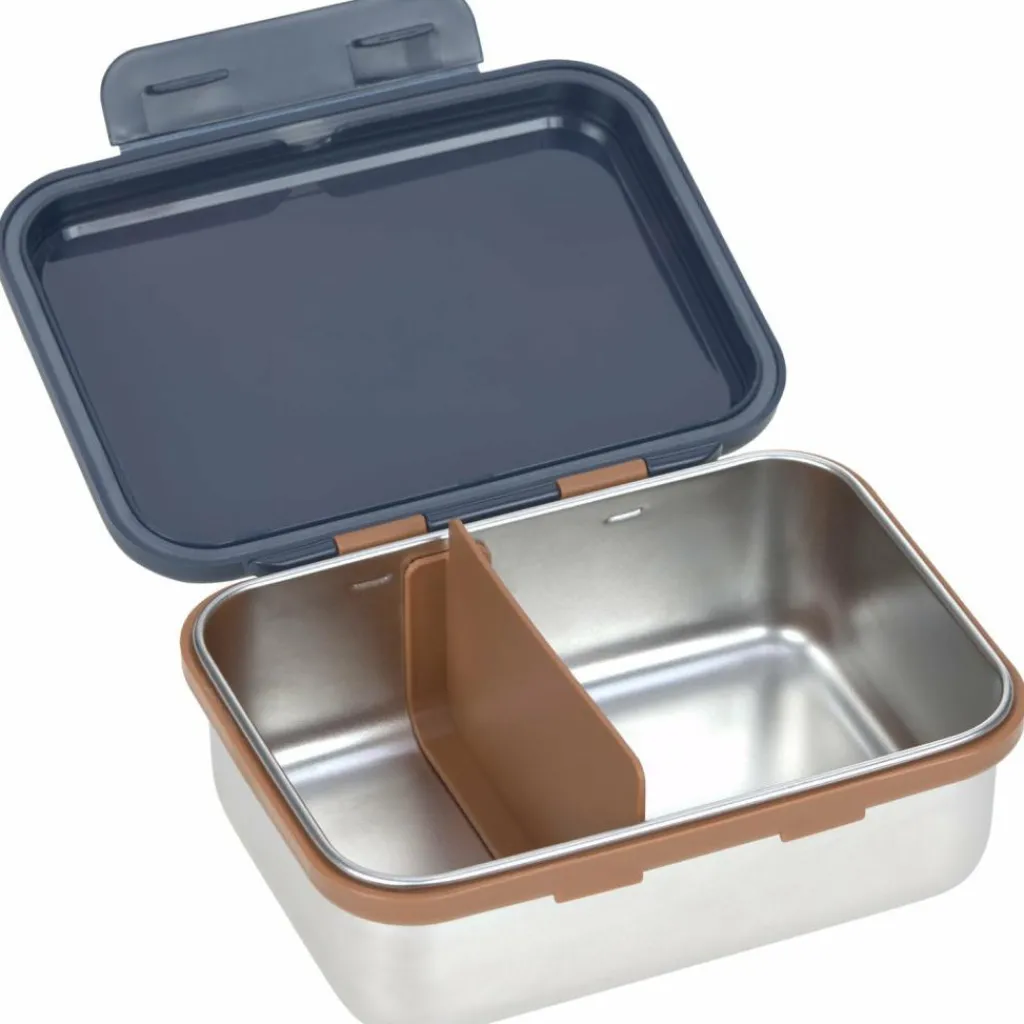 Lässig Boîte à goûter-Lunch box inox Little Gang Smile