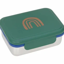 Lässig Boîte à goûter-Lunch box inox Little Gang arc-en-ciel