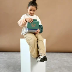 Lässig Boîte à goûter-Lunch box inox Little Gang arc-en-ciel