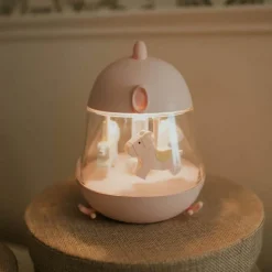 Mary's Boîte à musique Carrousel Rose