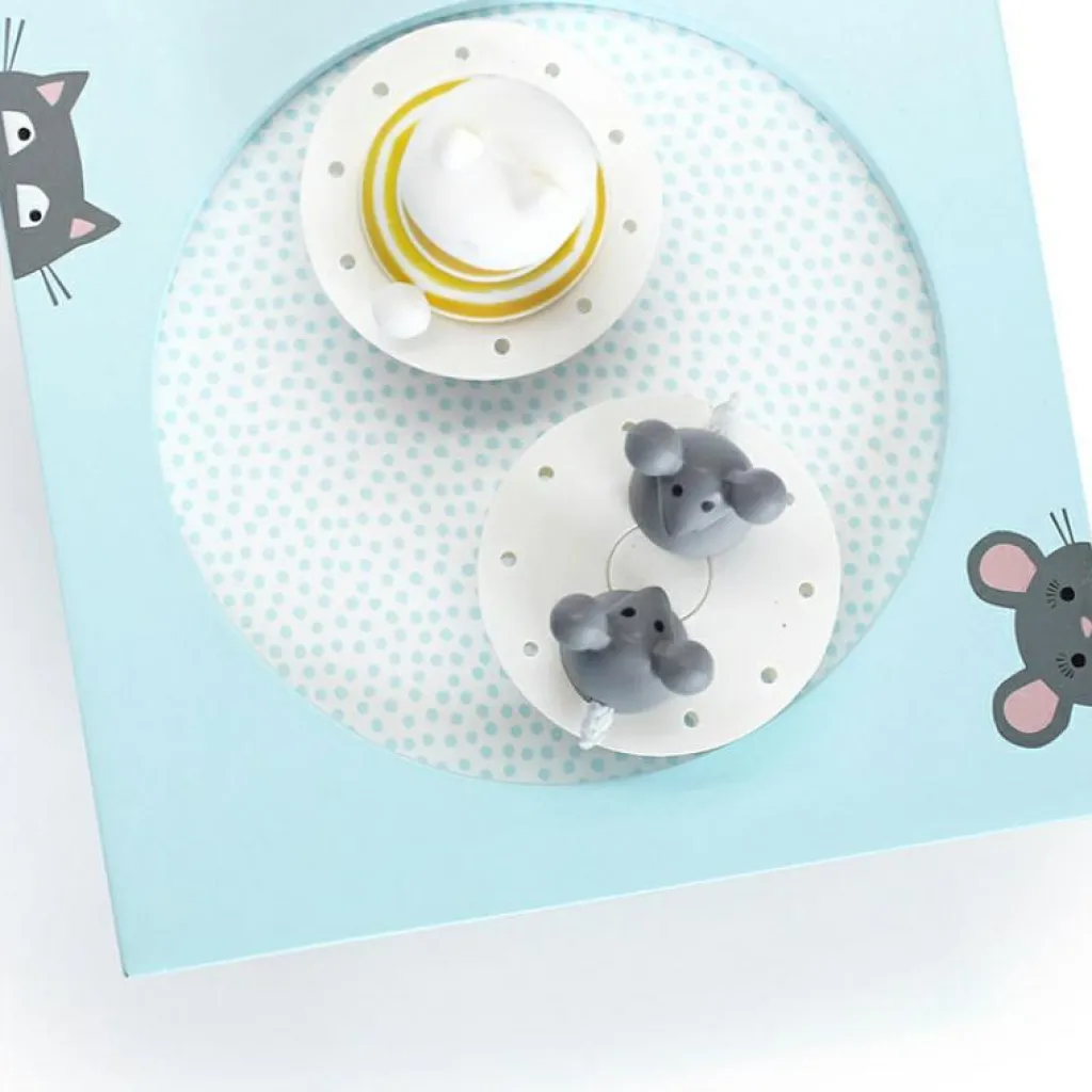 Trousselier Boîte à musique magnétique chat et souris