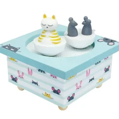 Trousselier Boîte à musique magnétique chat et souris