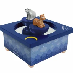 Trousselier Boîte à musique magnétique Faon et Ours dans la Forêt