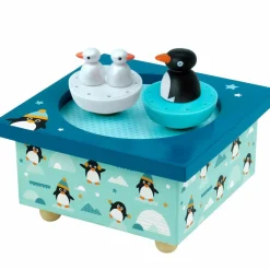 Best Boîte à musique magnétique famille pingouins Boîte À Musique