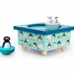 Best Boîte à musique magnétique famille pingouins Boîte À Musique