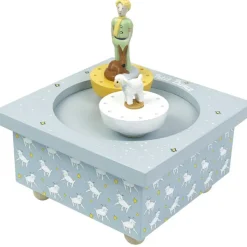 Trousselier Boîte à musique magnétique Le Petit Prince bleu ciel